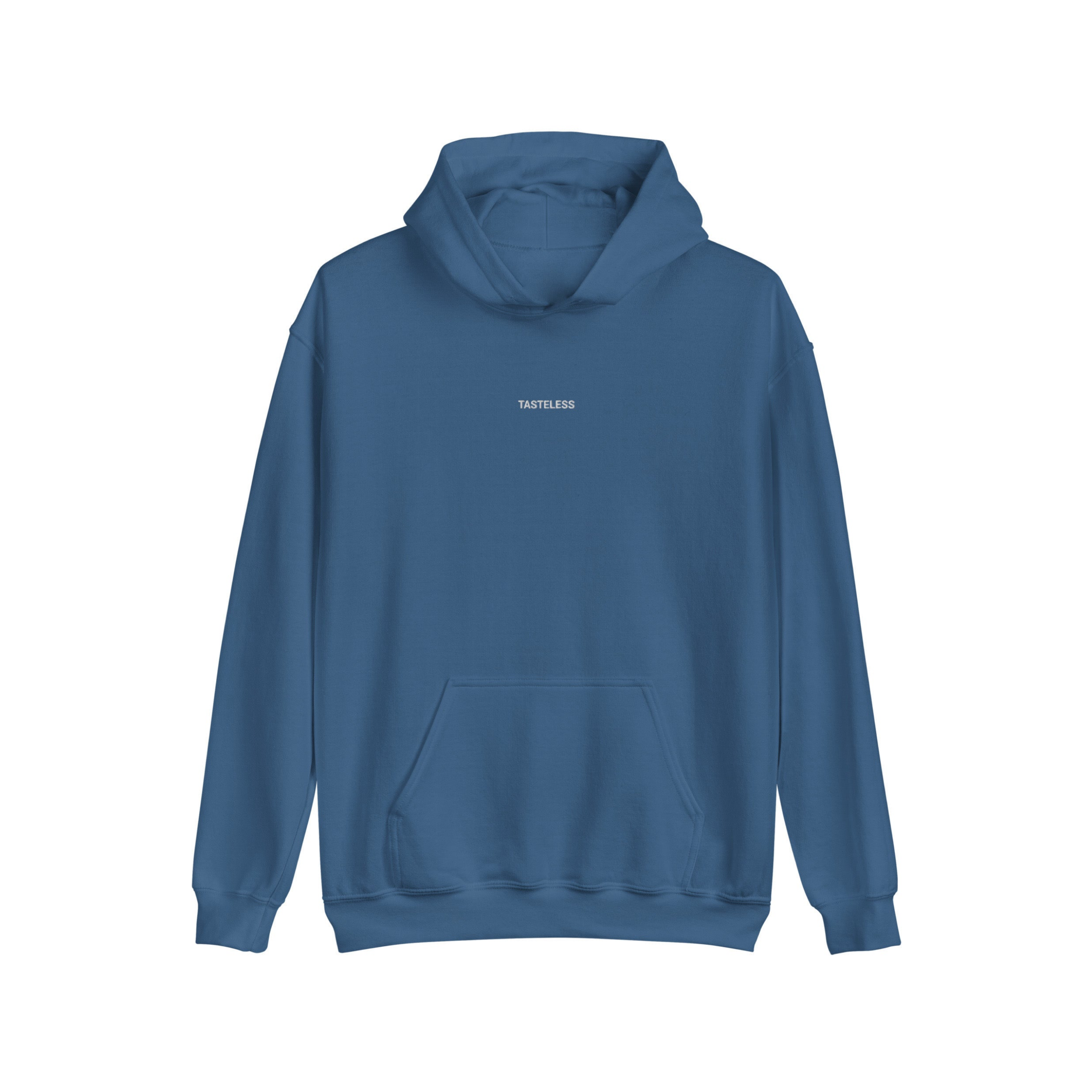 Simple Hoodie Blue Tasteless